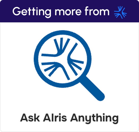 AIris search assistant tip card